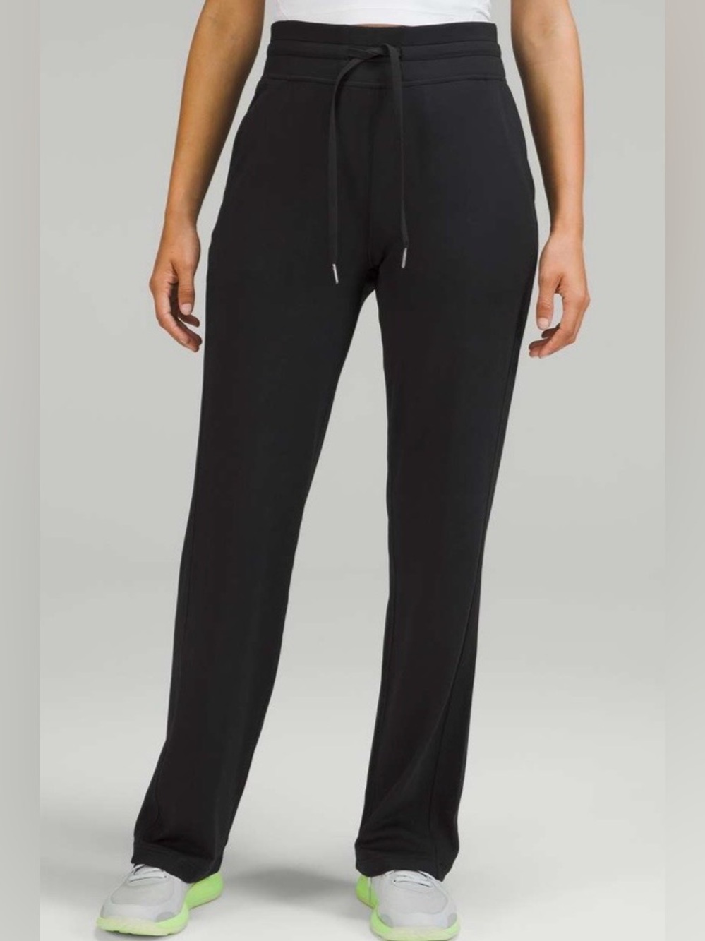Lululemon Ready to Rulu Straight-Leg High-Rise Pant Black Size 4